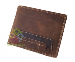 Green Valley pánska kožená peňaženka, hnedá (9002W)