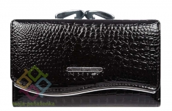 Jennifer Jones dámska kožená peňaženka, čierna (5245-2)
