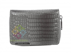 Jennifer Jones dámska kožená peňaženka, sivá (5262)