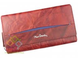 Pierre Cardin dámska kožená peňaženka, červená-modrá (TILAK17_9522)