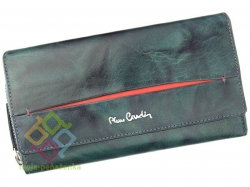 Pierre Cardin dámska kožená peňaženka, modrá-červená (TILAK17_9522)
