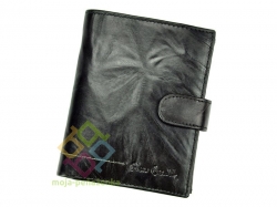 Pierre Cardin pánska kožená peňaženka, čierna (02TEXAS_326A)