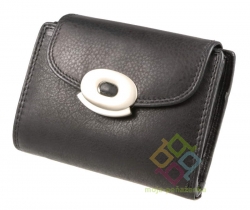 Tillberg dámska kožená peňaženka, čierna (592412)