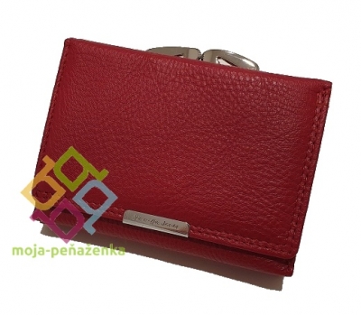 Jennifer Jones dámska kožená peňaženka, červená (5234)